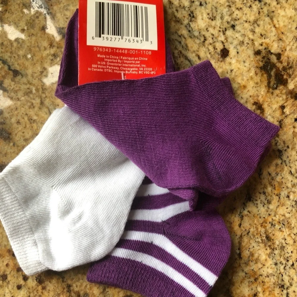 🇺🇸 BUNDLE ONLY - 5/$15 OR 🎉 FREE 🎉 2 Pack Bundle of Kids Socks NWT